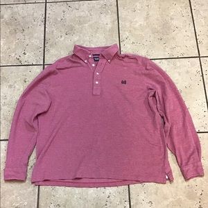 Chaps long sleeve polo